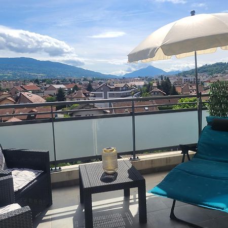 Joli T2 Proche Gare Avec Vue Annemasse Exterior foto