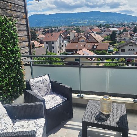 Joli T2 Proche Gare Avec Vue Annemasse Exterior foto