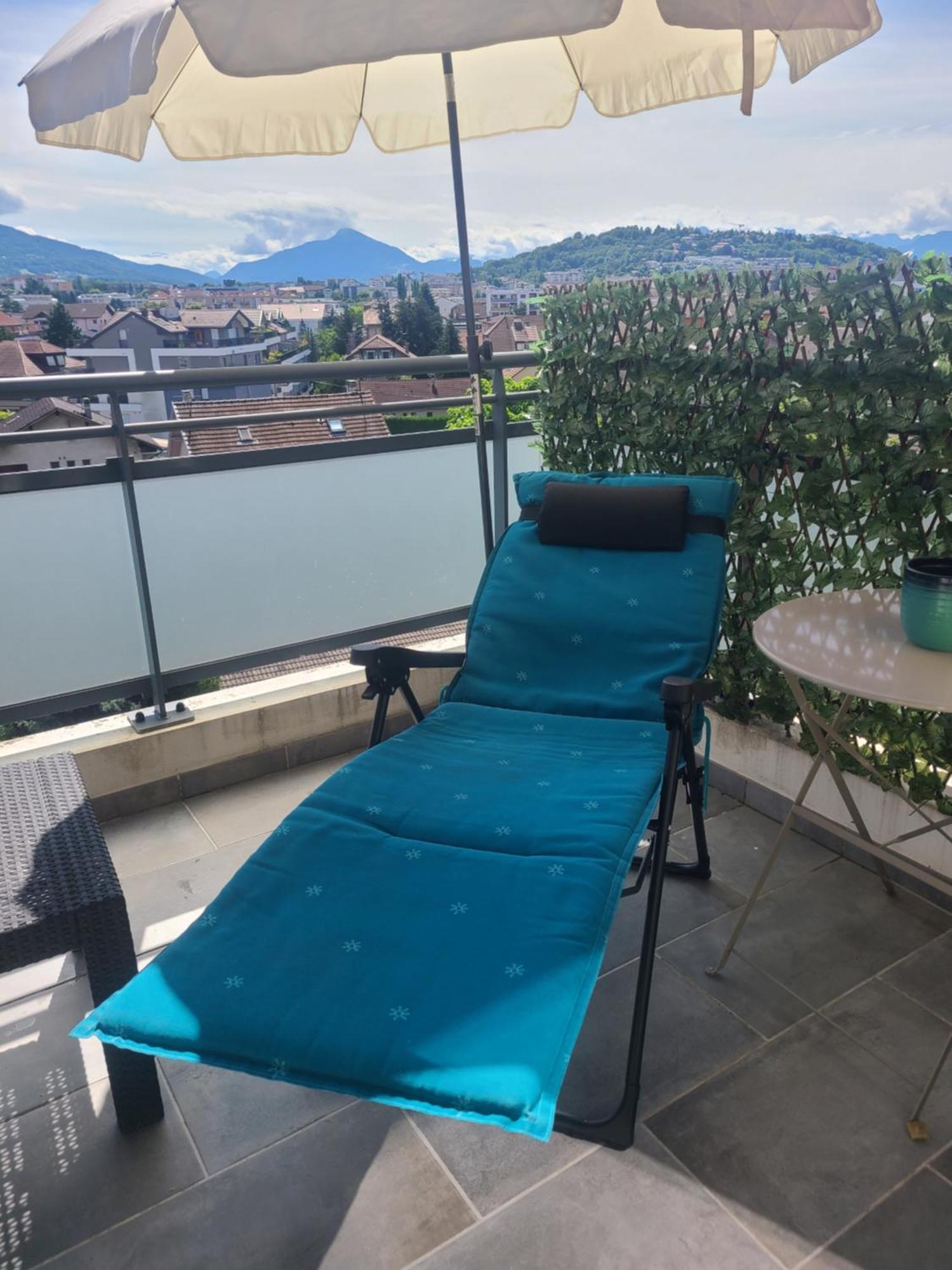 Joli T2 Proche Gare Avec Vue Annemasse Exterior foto